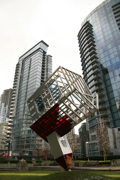 Centro de Vancouver, BC, Canadá — Foto de Stock