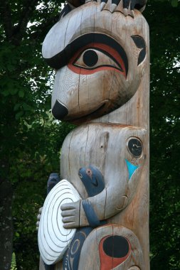 bir korkuluk - butchart bahçeleri, victoria, bc, Kanada