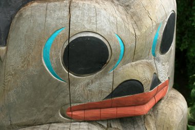 bir korkuluk - butchart bahçeleri, victoria, bc, Kanada