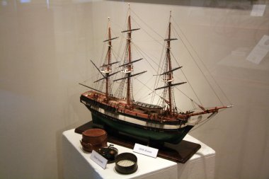 model gemi - m.ö. Deniz Müzesi, victoria, bc, Kanada
