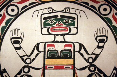 yerli sanat - royal m.ö. müze, victoria, bc, Kanada