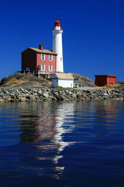 Fisgard világítótorony, Victoria, Bc, Kanada — Stock Fotó