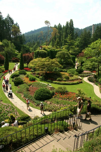 Butchart Gardens, Victoria, Bc, Canada — Foto Stock