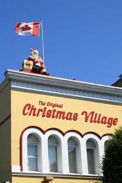 Christmas Village - Victoria, BC, Canada — Stock Photo, Image