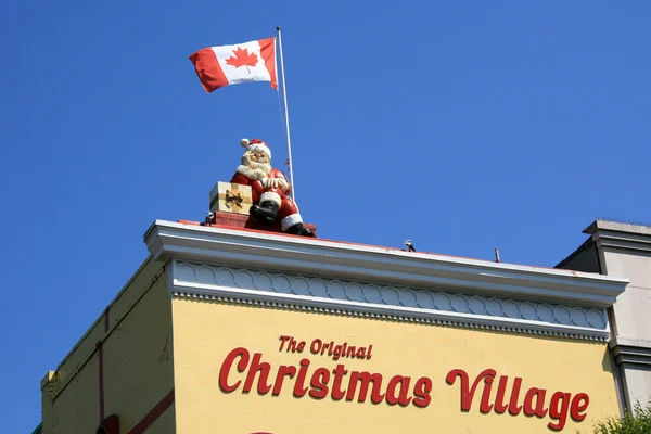 Christmas Village - Victoria, BC, Canadá — Fotografia de Stock