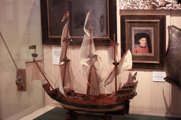 Model lodi - bc námořní muzeum, victoria, bc, Kanada — Stock fotografie