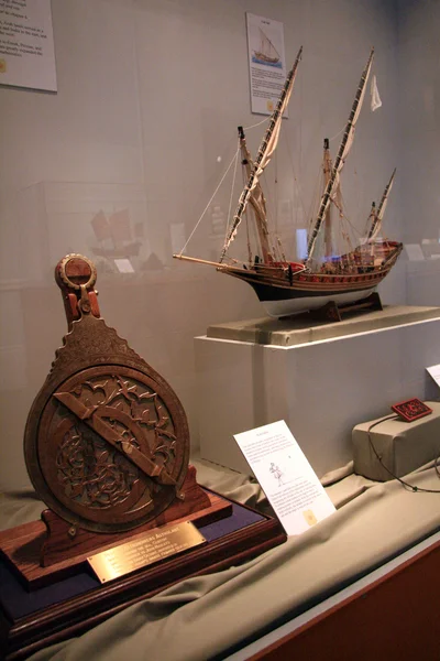 Model statku - Muzeum morskie bc, victoria, bc, Kanada — Zdjęcie stockowe