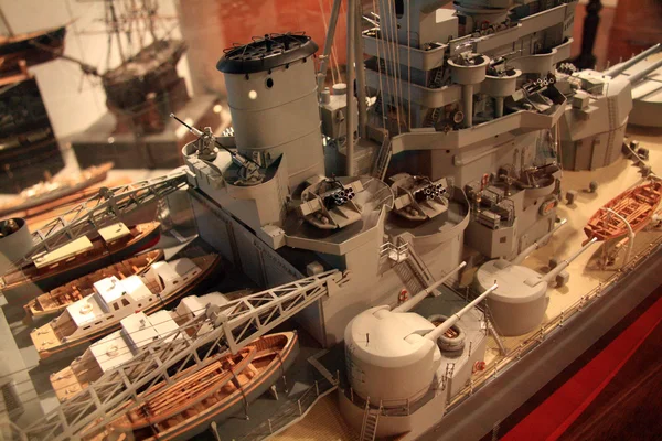 Modelo Navio - BC Maritime Museum, Victoria, BC, Canadá — Fotografia de Stock