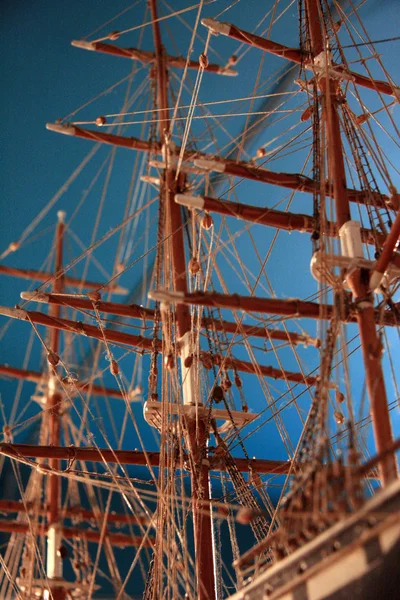 Model schepen - bc maritiem museum, victoria, bc, canada — Stockfoto