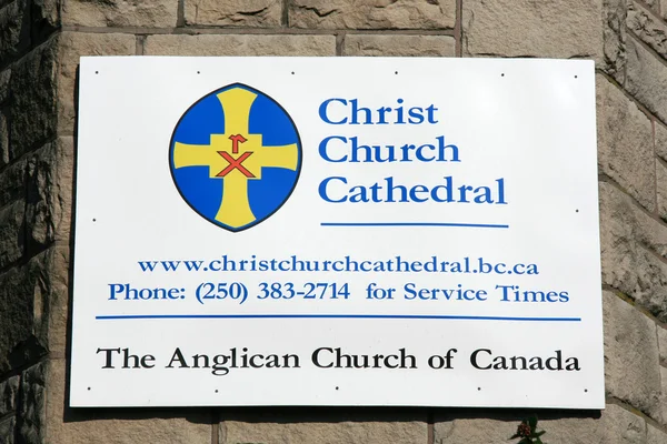 Cattedrale di Christchurch, Victoria, BC, Canada — Foto Stock