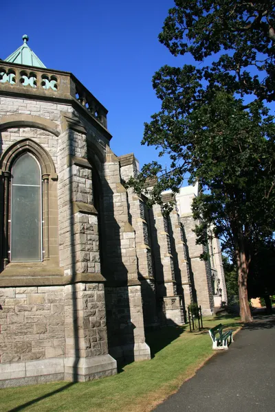 Christchurch Cathedral, Victoria, BC, Canadá — Fotografia de Stock