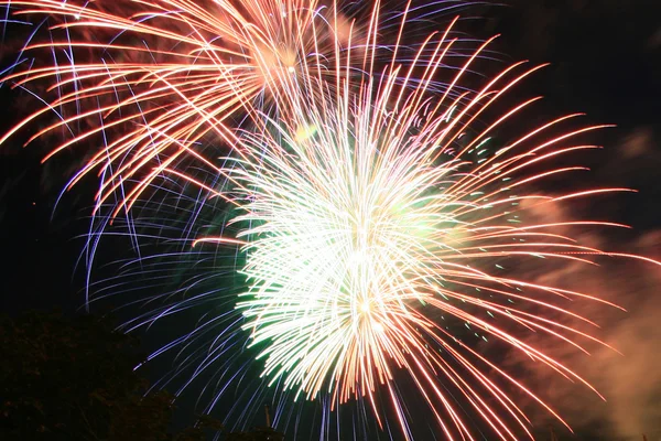 Feuerwerk, Victoria, BC, Kanada — Stockfoto