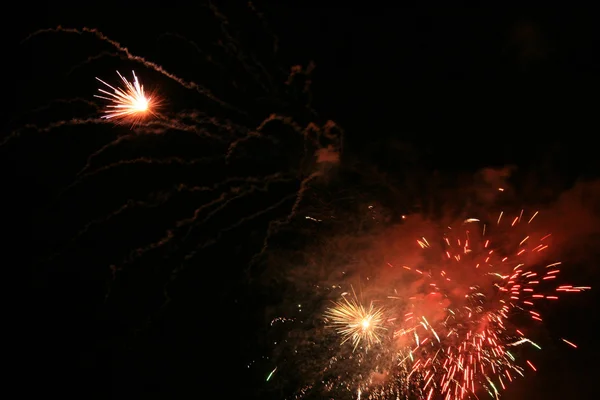 Fireworks, Victoria, BC, Canada — Stock Photo, Image