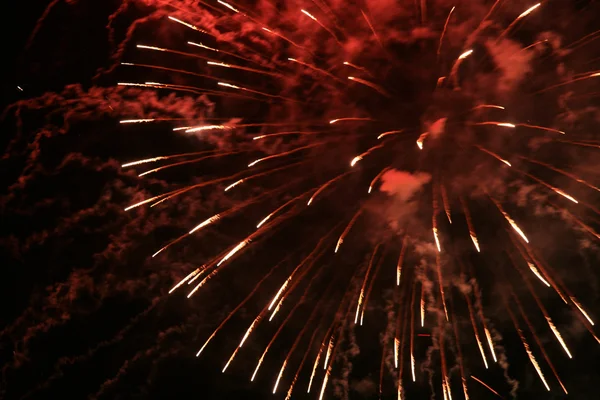 Feuerwerk, Victoria, BC, Kanada — Stockfoto