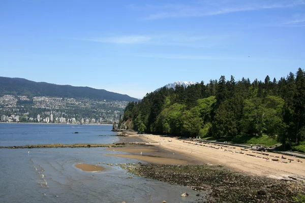 3 beach - stanley parku, vancouver, bc, Kanada — Stock fotografie