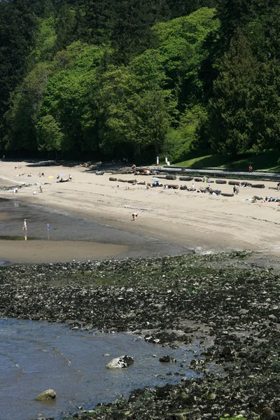 3ο παραλία - πάρκο stanley, vancouver, bc, Καναδάς — Φωτογραφία Αρχείου