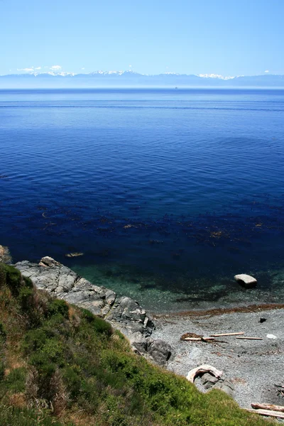 Secret Bay - Costa, Victoria, BC, Canadá — Foto de Stock