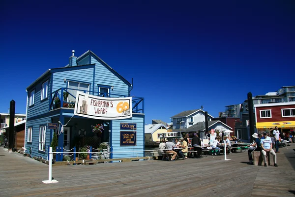 Fishermans wharf, victoria, bc, Kanada — Stockfoto