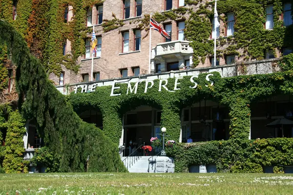 Empress Hotel, Victoria, BC, Canadá — Foto de Stock