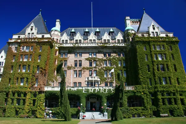 Empress hotel, victoria, bc, Kanada — Stok fotoğraf