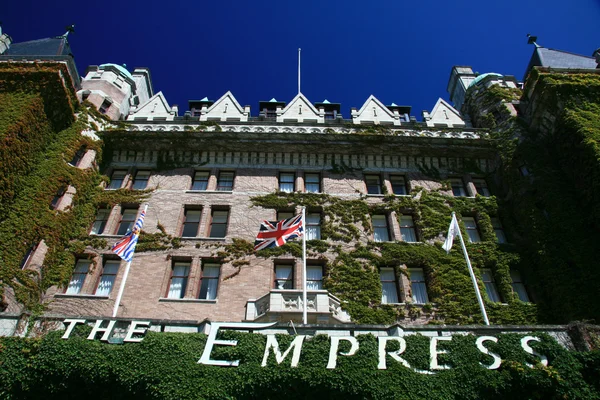 Empress hotel, victoria, bc, Kanada — Stok fotoğraf