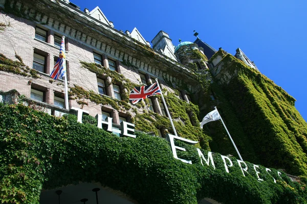 Empress hotel, victoria, bc, Kanada — Stok fotoğraf