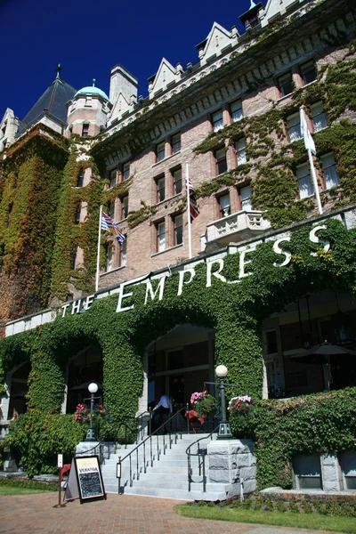 Empress hotel, victoria, bc, Kanada — Stok fotoğraf