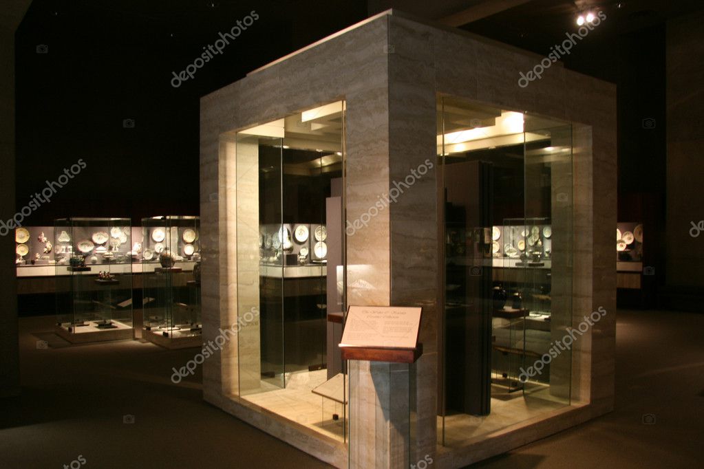 Ceramics Gallery Museum of Anthropology, Vancouver, BC, Canada Stock