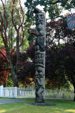 totemi yıldırım Park, victoria, bc, Kanada