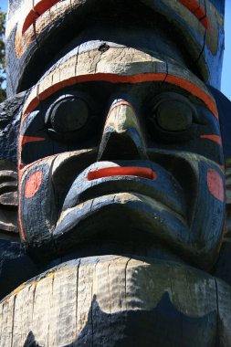 totemi yıldırım Park, victoria, bc, Kanada