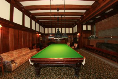 snooker Oda - hatley Kalesi, victoria, bc, Kanada