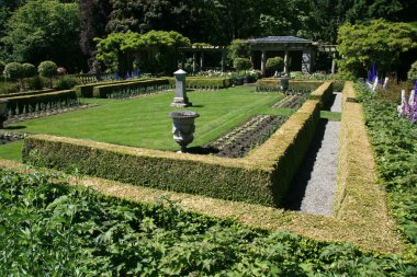 bahçeler, hatley Kalesi, victoria, bc, Kanada