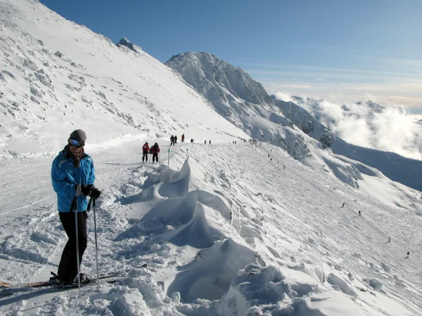 Blackcomb mountain - whister, bc, Kanada — Stock fotografie