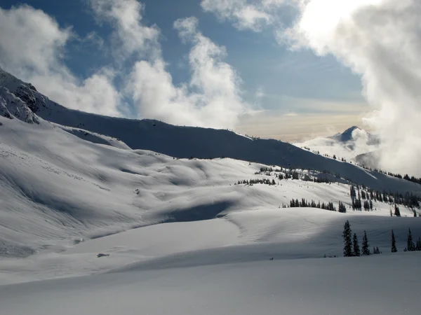 Schwarzkamm-Berg - whister, bc, canada — Stockfoto