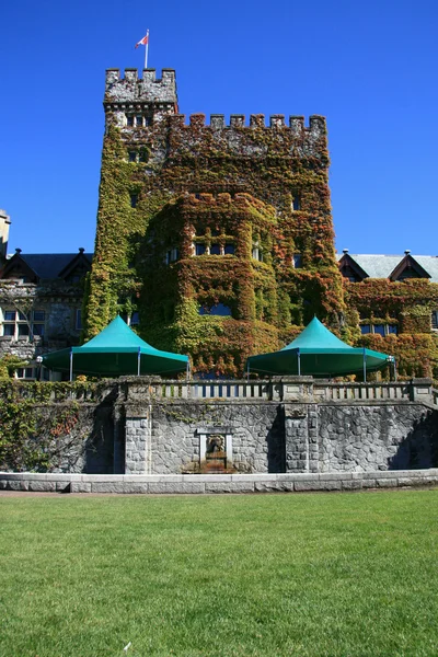 Hatley замок, Вікторія, Британська Колумбія, Канада — стокове фото