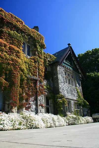 Hatley slott, victoria, bc, Kanada — Stockfoto