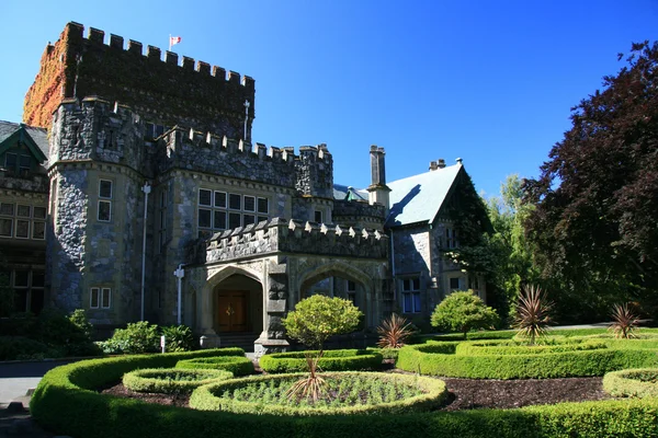 Hatley замок, Вікторія, Британська Колумбія, Канада — стокове фото