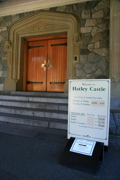 Hatley vár, Victoria, Bc, Kanada — Stock Fotó