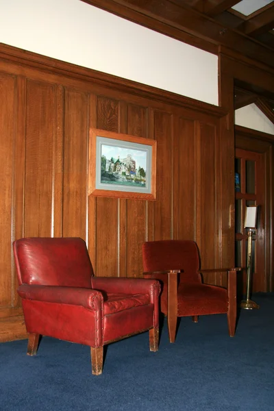 Interiér hradu hatley, victoria, bc, Kanada — Stock fotografie