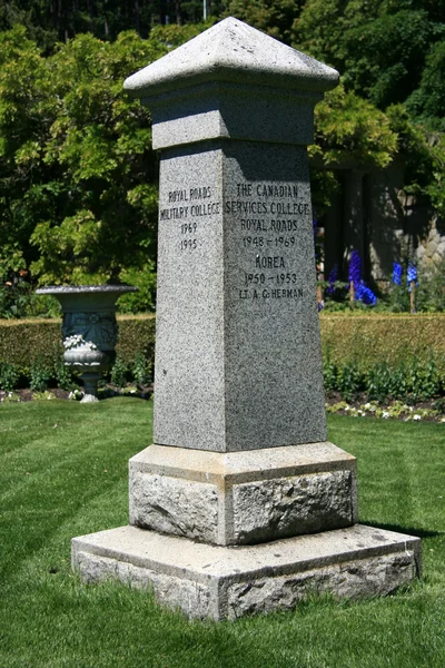 Jardins du château de Hatley, Victoria, BC, Canada — Photo