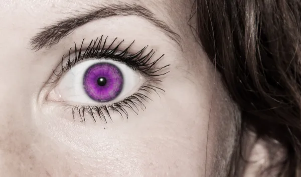 Purple Eye - Озил, Feminine — стоковое фото