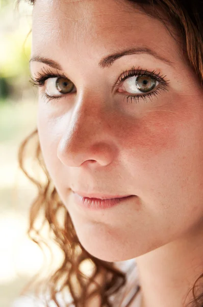 Pretty Female Headshot — Stock Photo, Image