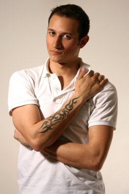 güzel stüdyo adam genç görünümlü