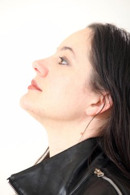 güzel genç retro modeli