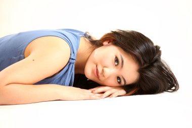 güzel genç Asya model
