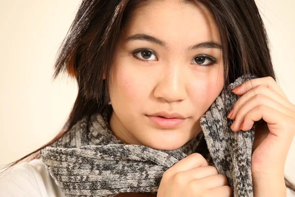 Beautiful Young Asian Woman — Stock Photo, Image