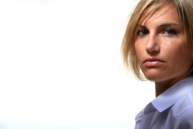 güzel sağlıklı genç kadın