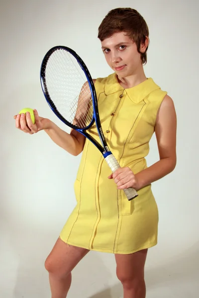 Tennis Player Stock Photo