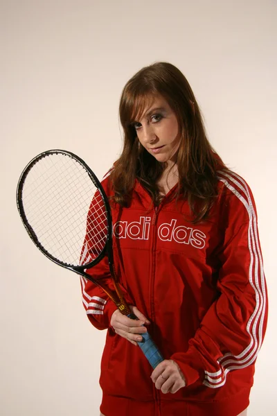 Giocatore di tennis Fotografia Stock