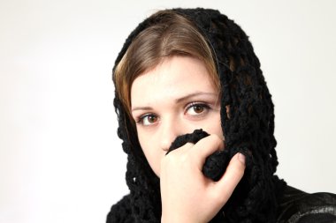 Güzel genç bayan.